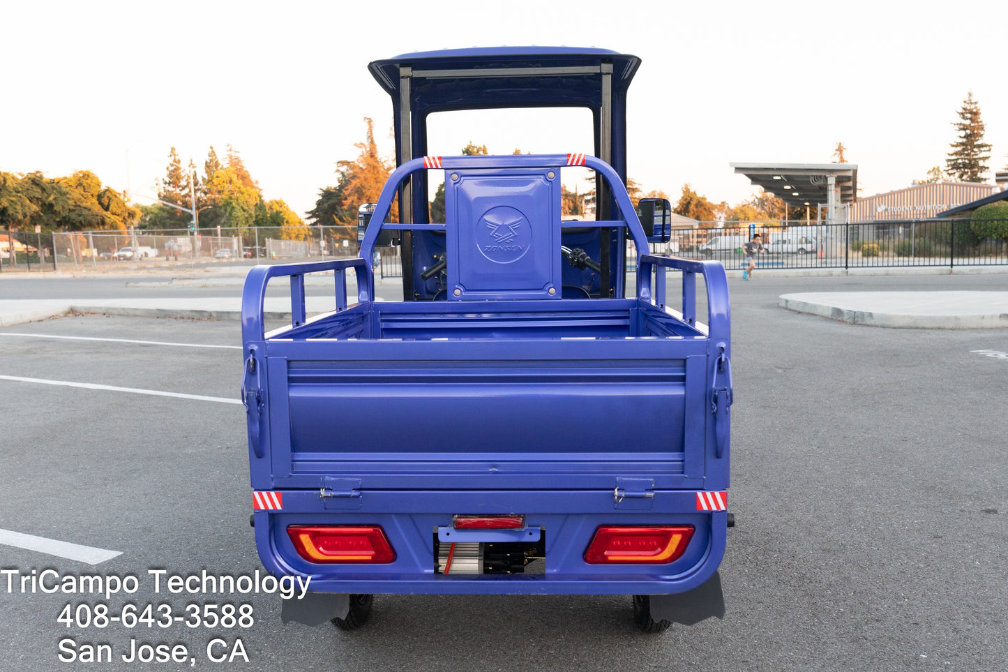 TriCampo electric haul tricycle -- Small