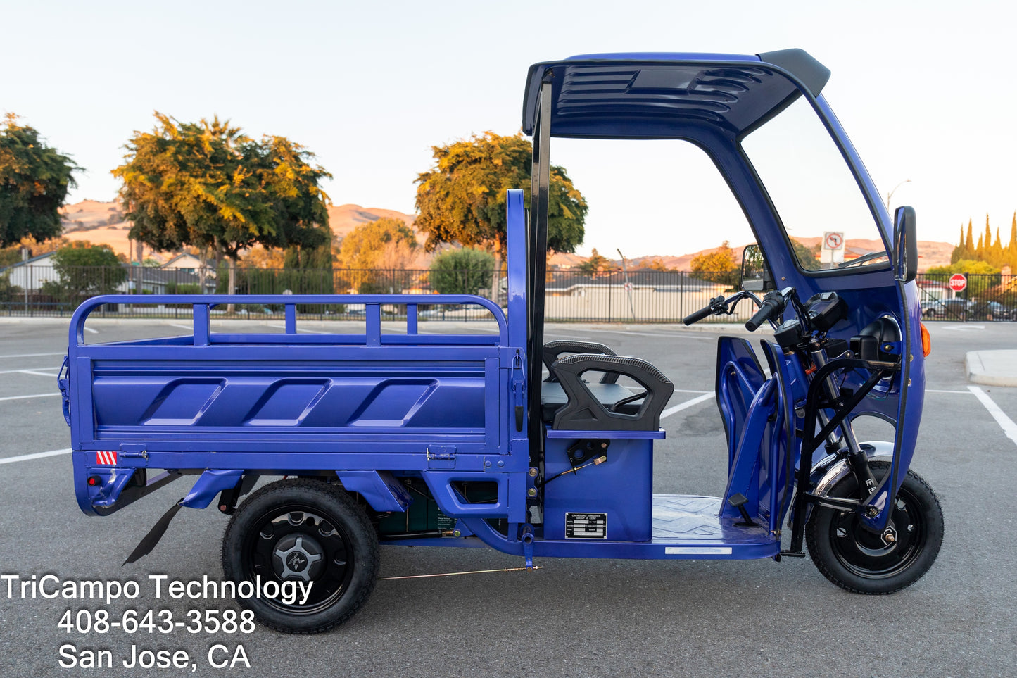 TriCampo electric haul tricycle -- Small