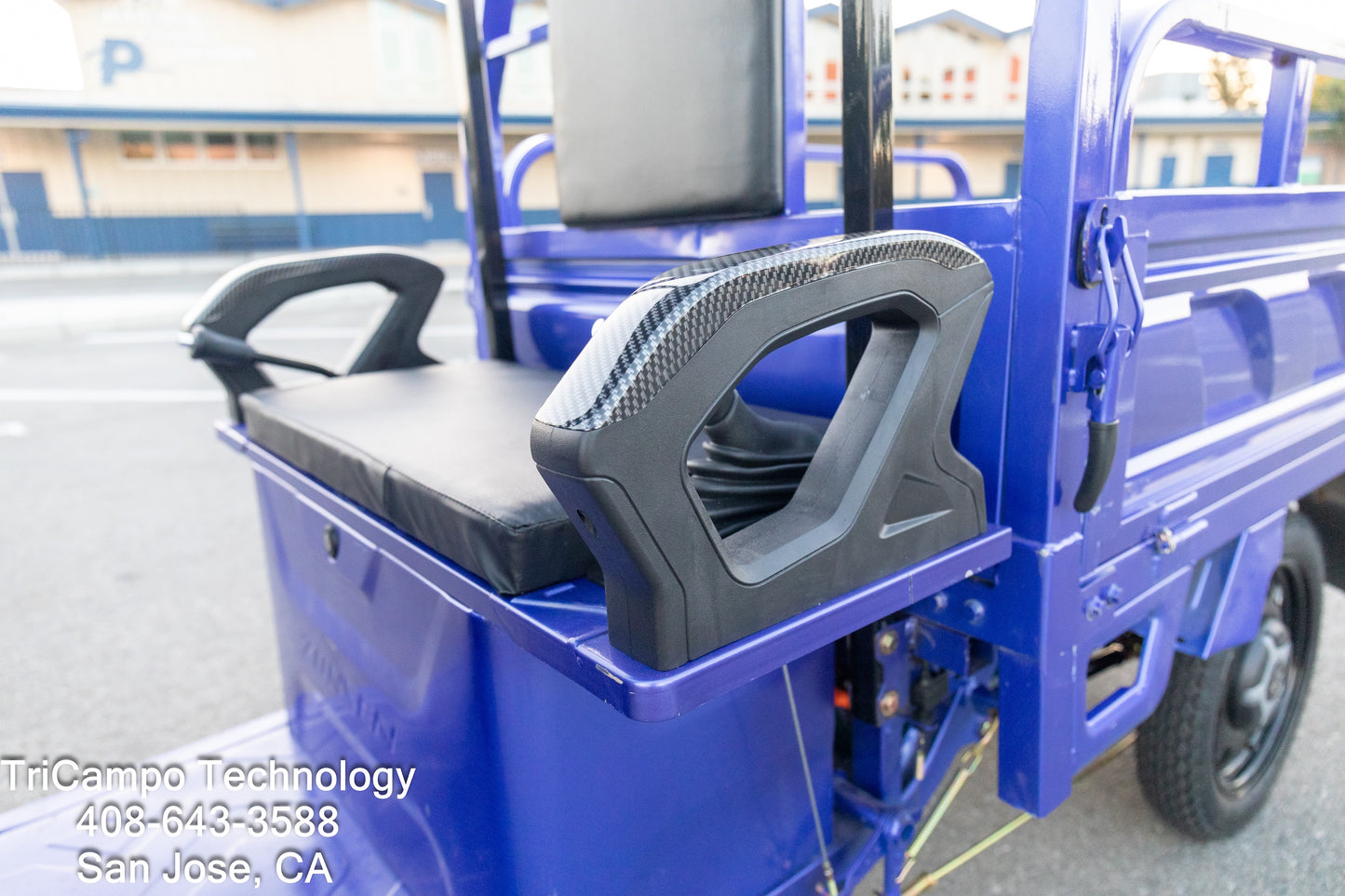 TriCampo electric haul tricycle -- Small
