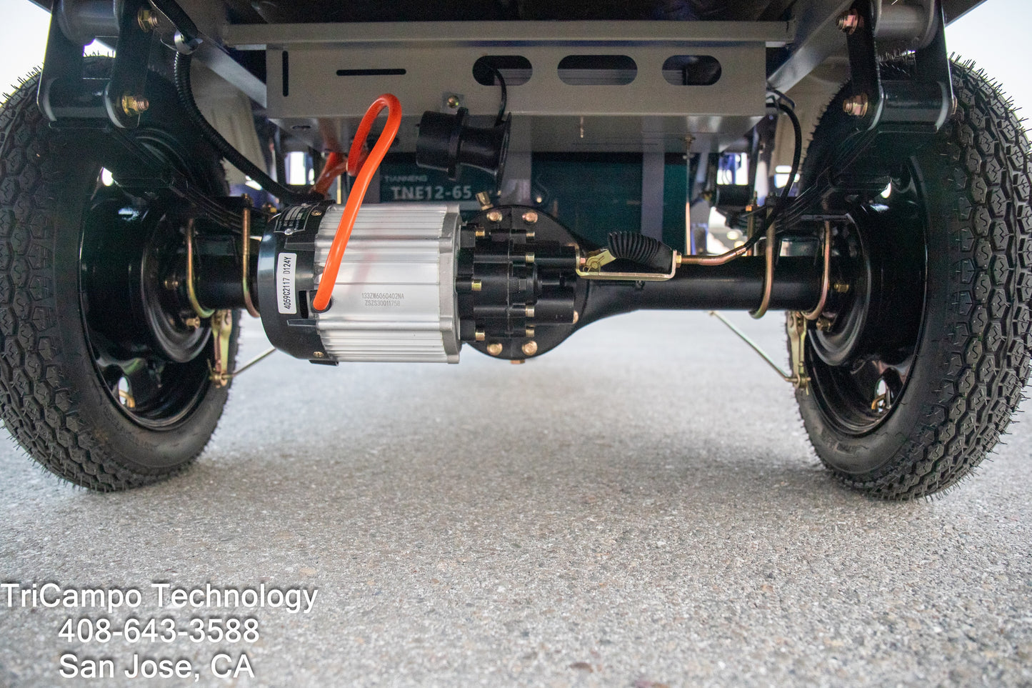 TriCampo electric haul tricycle -- Small