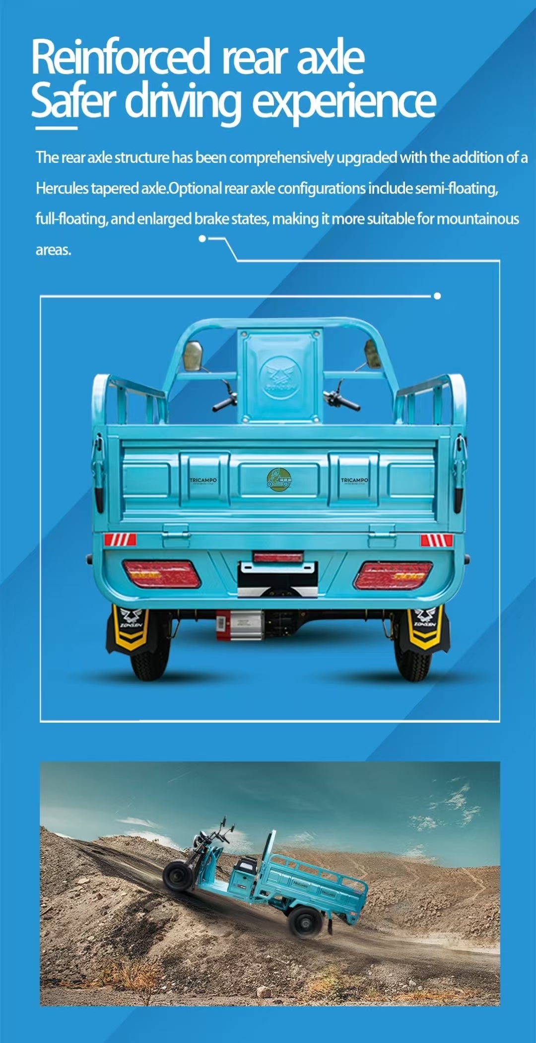 Medium tricycle pre-order deposit