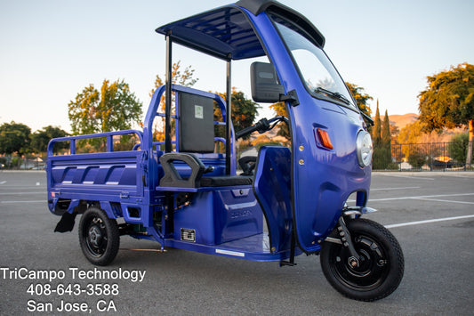 TriCampo electric haul tricycle -- Small